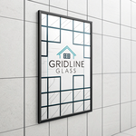 Gridline Glass Logo - Entry #1685