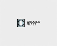 Gridline Glass Logo - Entry #18
