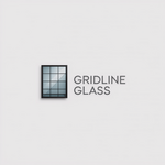 Gridline Glass Logo - Entry #554