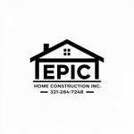 Epic Home Construction Inc Logo - Entry #1308