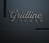Gridline Glass Logo - Entry #867