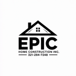 Epic Home Construction Inc Logo - Entry #1368