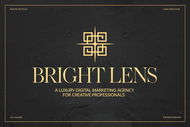 BRIGHT LENS or BRIGHT LENS STUDIO Logo - Entry #429