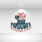 Pandora's Treasure Chest Logo - Entry #187