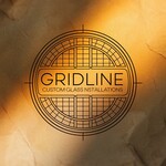 Gridline Glass Logo - Entry #187