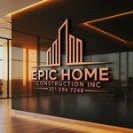 Epic Home Construction Inc Logo - Entry #1687