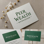 Peer Wealth Management Logo - Entry #460