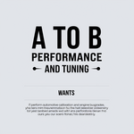 A to B Performance and Tuning Logo - Entry #651