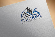 Epic Home Construction Inc Logo - Entry #1044