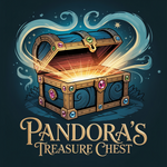 Pandora's Treasure Chest Logo - Entry #343
