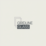 Gridline Glass Logo - Entry #975