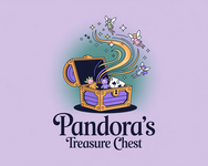 Pandora's Treasure Chest Logo - Entry #14