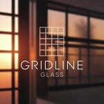 Gridline Glass Logo - Entry #196