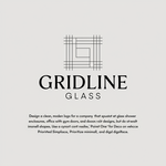 Gridline Glass Logo - Entry #1388