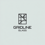 Gridline Glass Logo - Entry #965