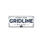 Gridline Glass Logo - Entry #407