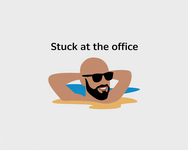 Stuck At The Office Logo - Entry #4