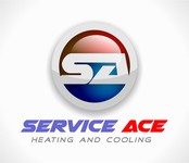 Service ace heating and cooling Logo - Entry #84