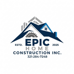Epic Home Construction Inc Logo - Entry #650