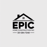 Epic Home Construction Inc Logo - Entry #1353