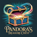 Pandora's Treasure Chest Logo - Entry #329