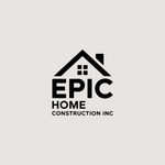 Epic Home Construction Inc Logo - Entry #1395