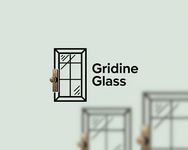 Gridline Glass Logo - Entry #128