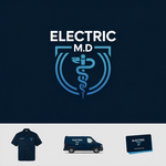 Electric M.D Logo - Entry #982