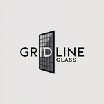 Gridline Glass Logo - Entry #433