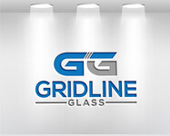 Gridline Glass Logo - Entry #879