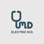 Electric M.D Logo - Entry #1234