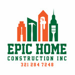 Epic Home Construction Inc Logo - Entry #1648