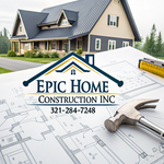Epic Home Construction Inc Logo - Entry #1965