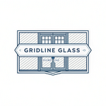 Gridline Glass Logo - Entry #11
