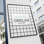 Gridline Glass Logo - Entry #1704