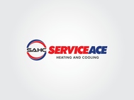 Service ace heating and cooling Logo - Entry #32