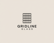 Gridline Glass Logo - Entry #143