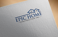 Epic Home Construction Inc Logo - Entry #1218