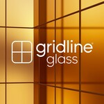 Gridline Glass Logo - Entry #841