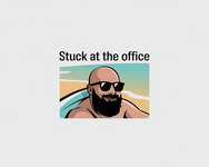 Stuck At The Office Logo - Entry #13