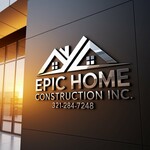 Epic Home Construction Inc Logo - Entry #795