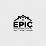 Epic Home Construction Inc Logo - Entry #2005