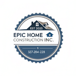 Epic Home Construction Inc Logo - Entry #1101