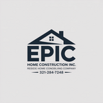 Epic Home Construction Inc Logo - Entry #18