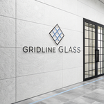 Gridline Glass Logo - Entry #1682