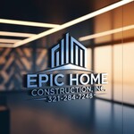 Epic Home Construction Inc Logo - Entry #1701
