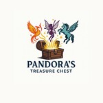 Pandora's Treasure Chest Logo - Entry #951