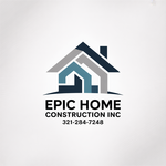 Epic Home Construction Inc Logo - Entry #1385