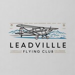 Leadville Flying Club Logo - Entry #1246