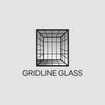 Gridline Glass Logo - Entry #607